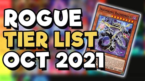 Create a ranking for Yu-Gi-Oh Rogue Tierlist. . Yugioh rogue tier list